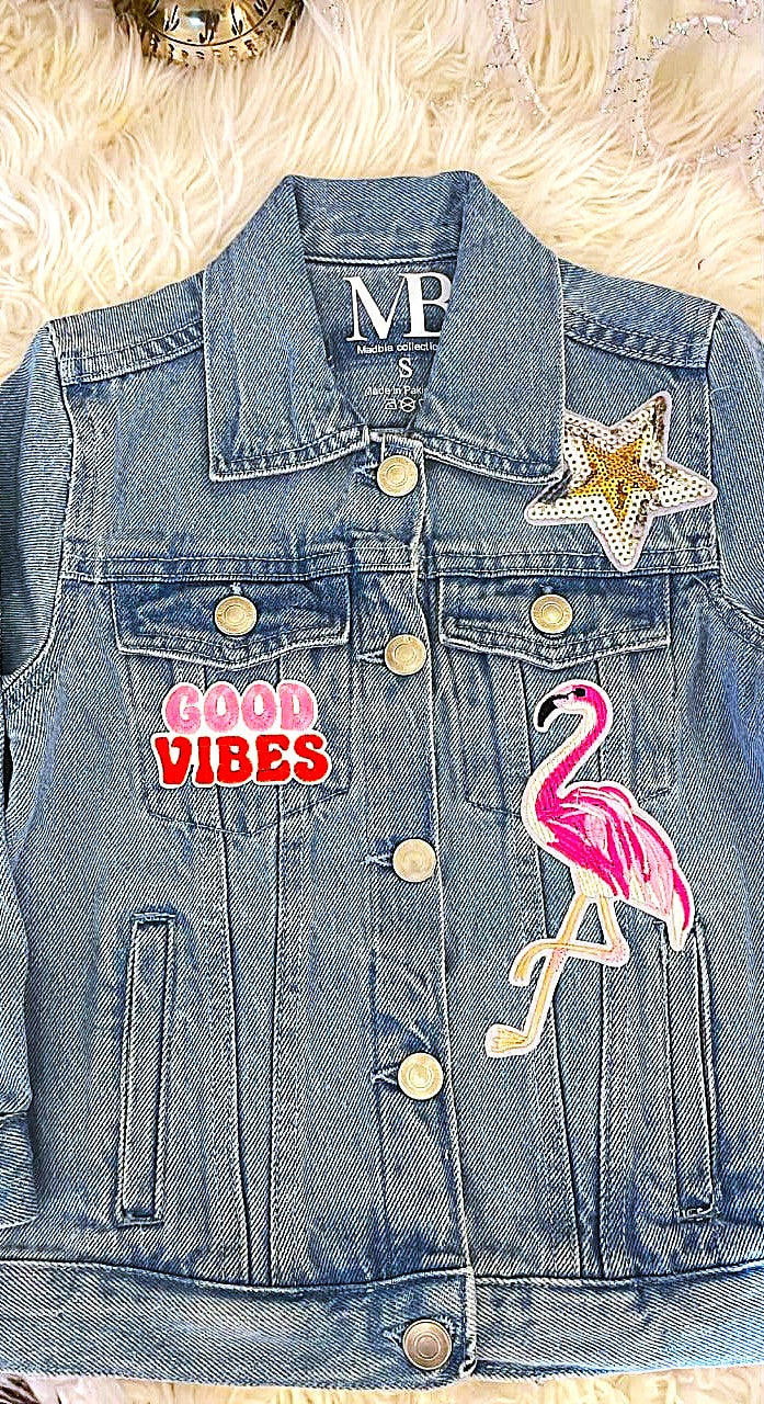 Girls Custom Denim Jackets - Madbia